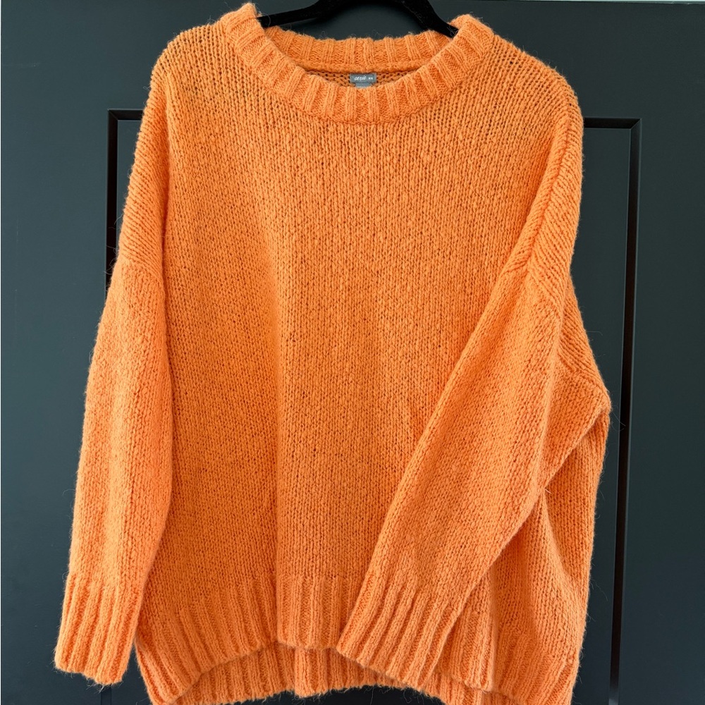Oversized Aerie Orange Sweater M